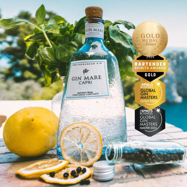 Gin Mare Capri Mediterranean Gin 700mL