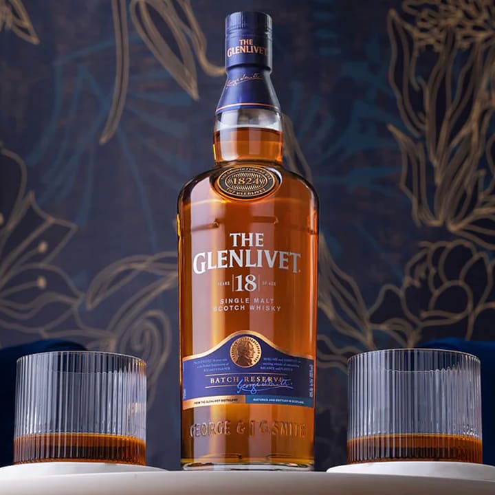 The Glenlivet 18 Year Old Single Malt 700mL