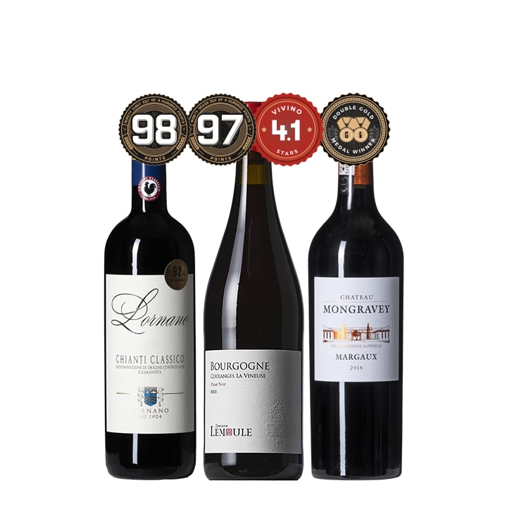 Ultimate Euro Reds - Bordeaux, Burgundy & Chianti