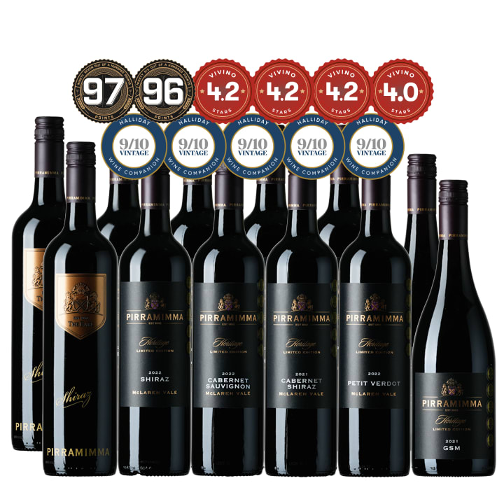 The Double Upgrade Case - Pirramimma The Earl Shiraz 2021