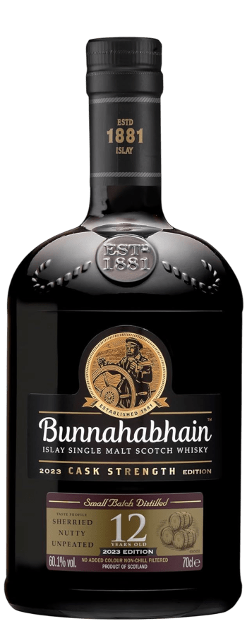 Bunnahabhain 12 Year Old Cask Strength 2023 700mL