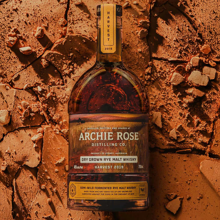 Archie Rose Dry-Grown Rye Malt Whisky 700mL
