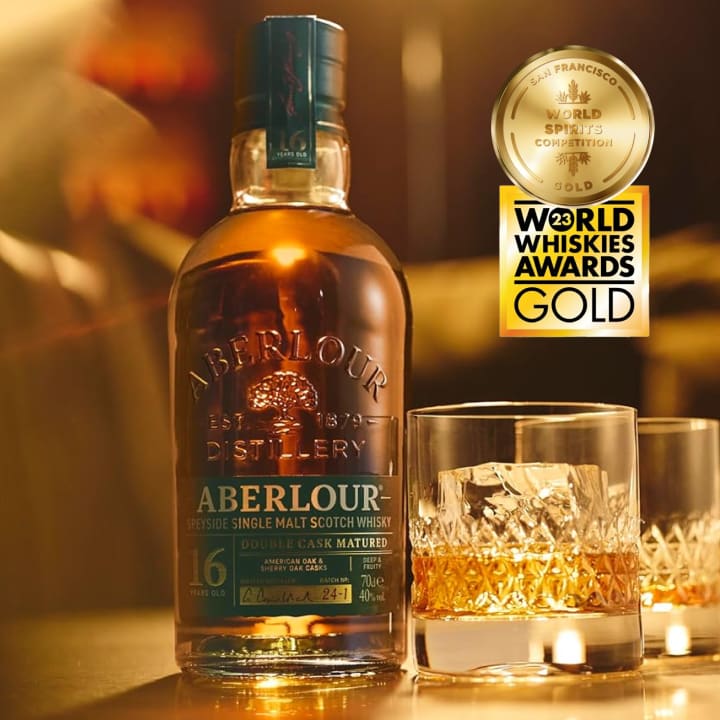 Aberlour 16 Year Old Double Cask Single Malt 700mL