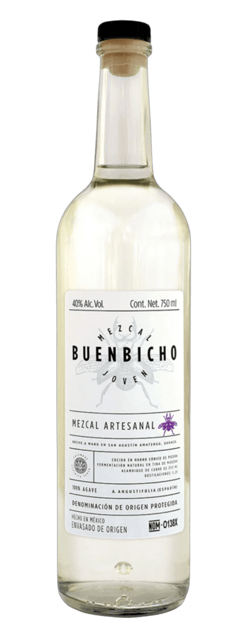 1pk Buen Bicho Mezcal Joven 750mL