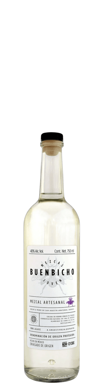 1pk Buen Bicho Mezcal Joven 750mL