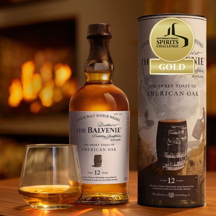 The Balvenie 12 Year Old American Oak Single Malt 700mL