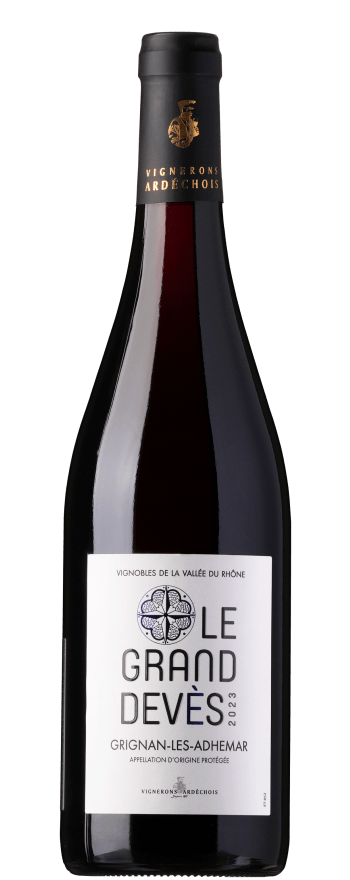 Vignerons Ardéchois Le Grand Devès Côtes du Rhône 2023