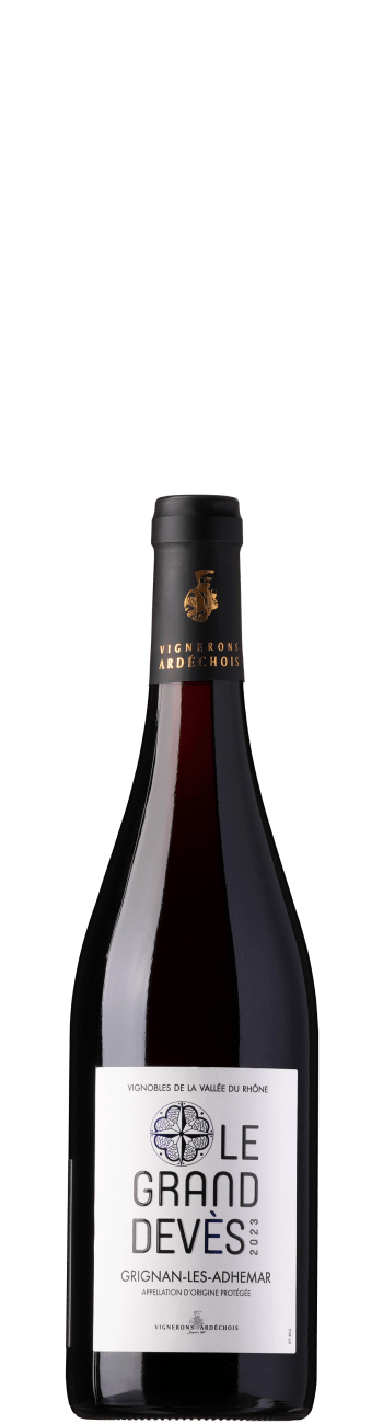Vignerons Ardéchois Le Grand Devès Côtes du Rhône 2023