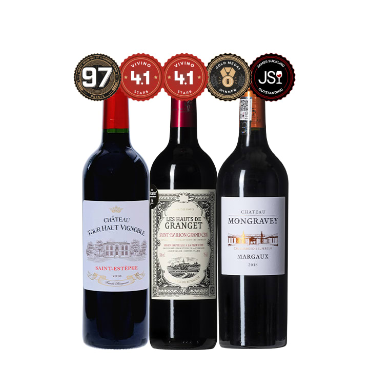 Aged Bordeaux Trio