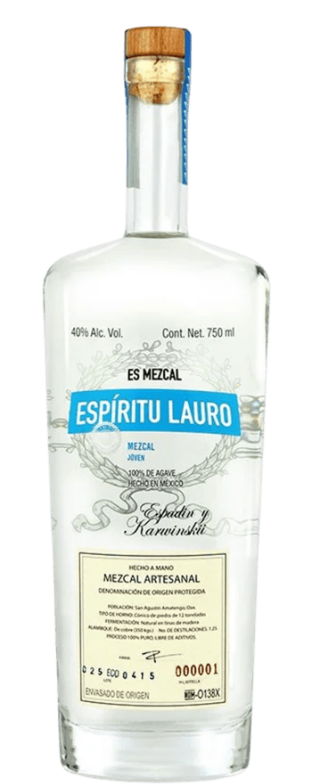 Espíritu Lauro Mezcal Joven 700mL