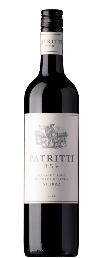 Patritti Wines Blewitt Springs Vineyard Shiraz 2022