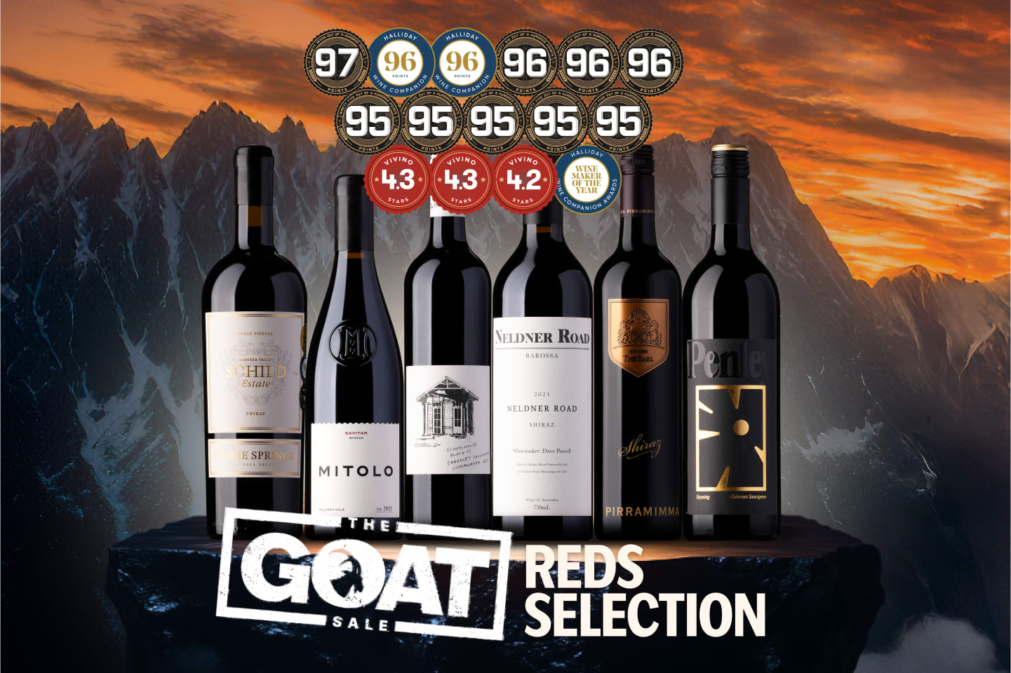 The GOAT Reds Selection