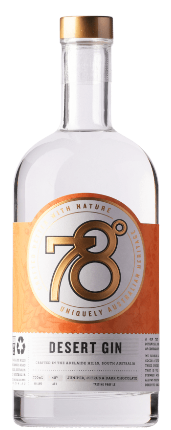 78 Degrees Desert Gin 700mL