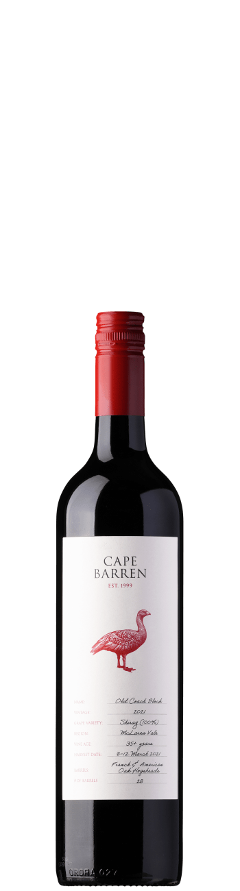 Cape Barren Old Coach Block Shiraz 2021