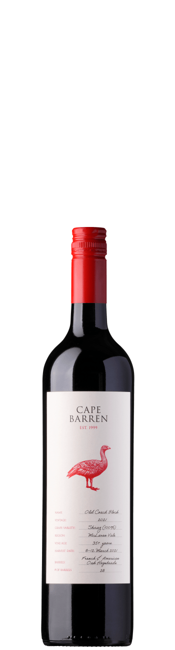 Cape Barren Old Coach Block Shiraz 2021