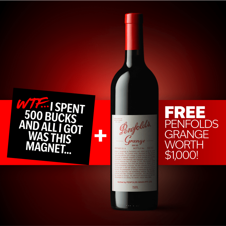 Very Expensive Fridge Magnet (incl. Penfolds Grange Shiraz 2018) #11 of 20