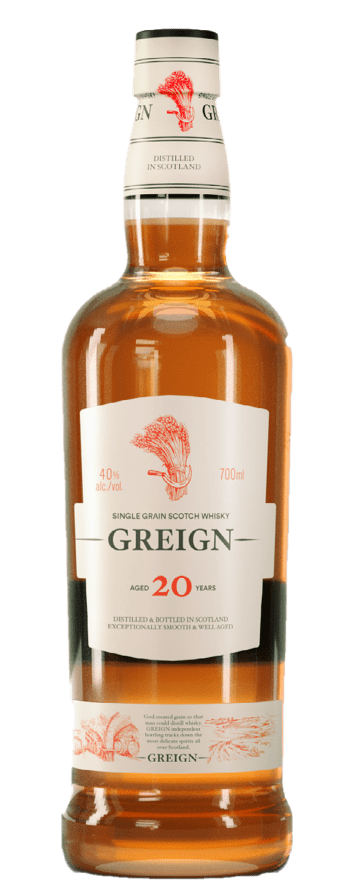 Greign 20 Year Old Single Grain Scotch Whisky 700mL