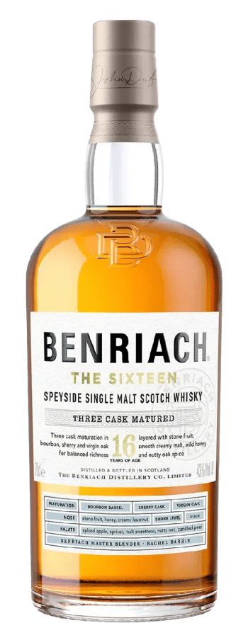 Benriach 16 Year Old Single Malt Whisky 700mL