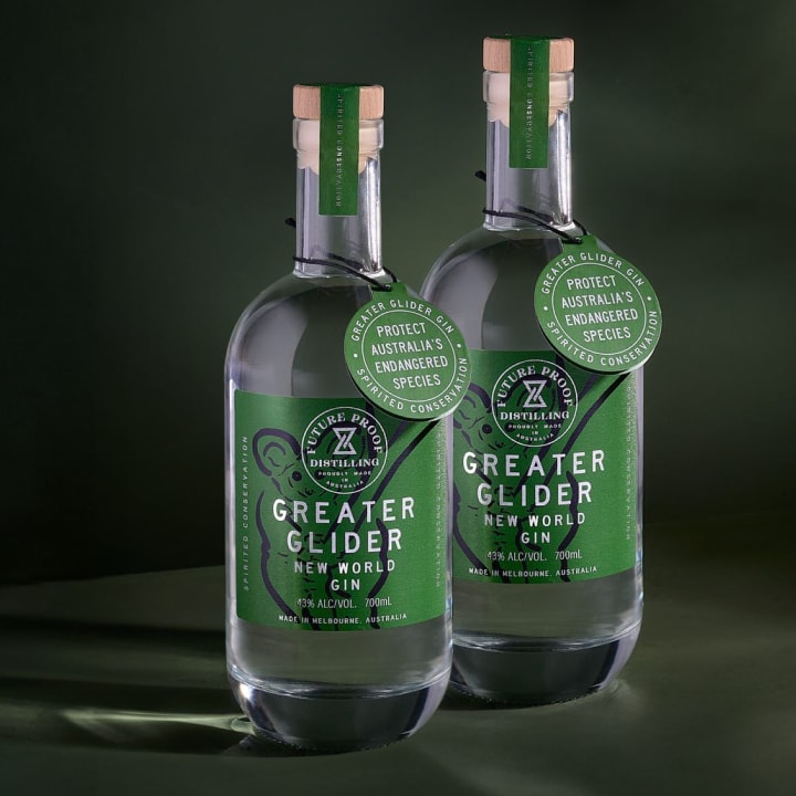 2pk Future Proof Distilling Greater Glider New World Gin 700mL