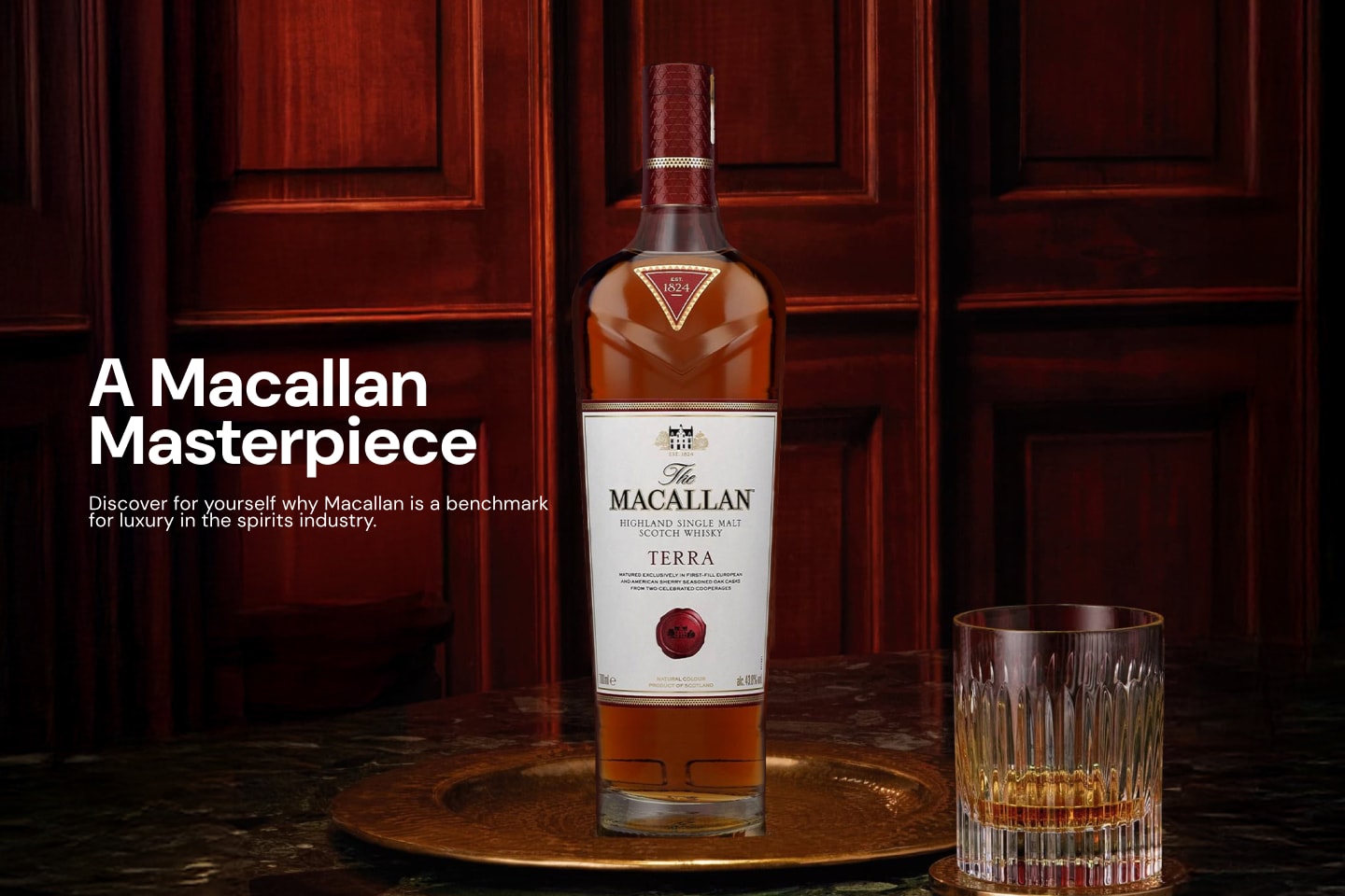 The Macallan Terra Single Malt Scotch Whisky 700mL
