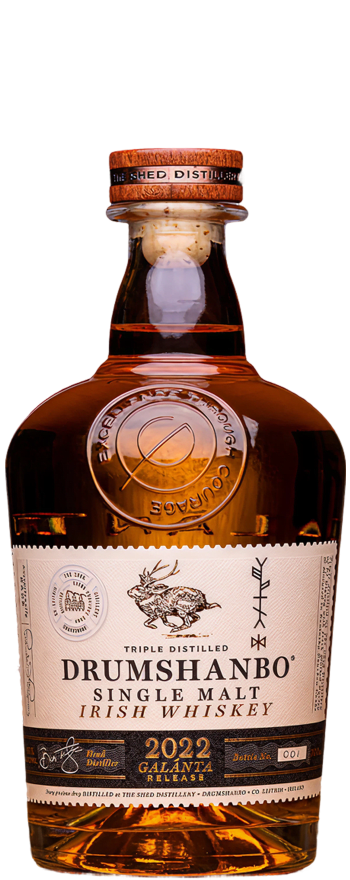 Drumshanbo Galánta Single Malt Irish Whiskey 700mL