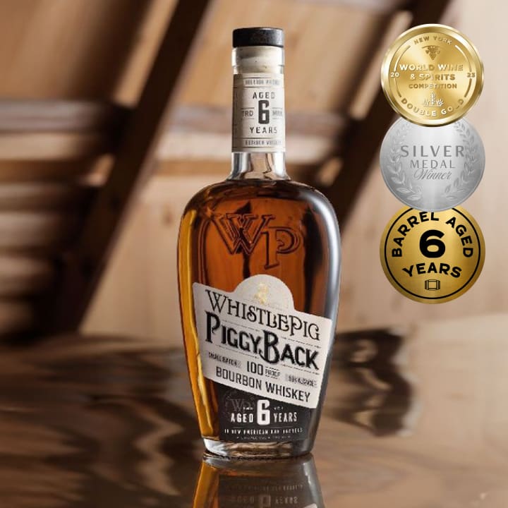 Whistlepig Piggyback 6 Year-old Bourbon Whiskey 700mL