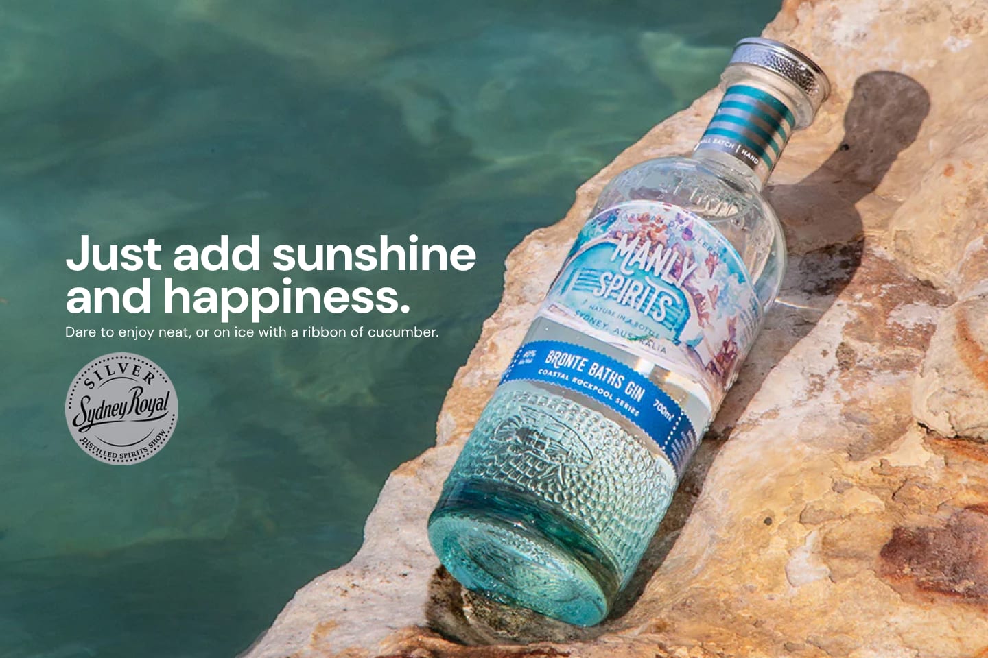CLEARANCE: Manly Spirits Bronte Baths Gin 700mL