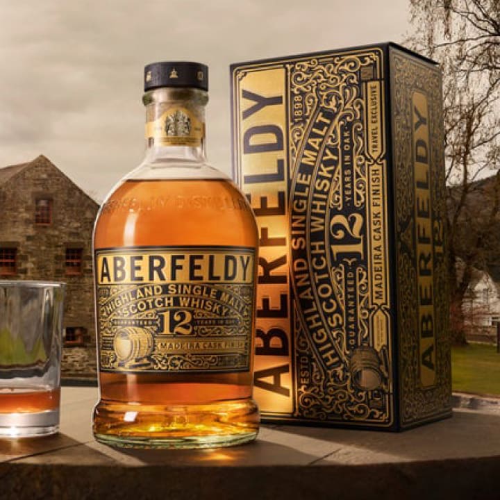 PRICE DROP: Aberfeldy 12 Year Old Madiera Cask Finish Single Malt 700mL