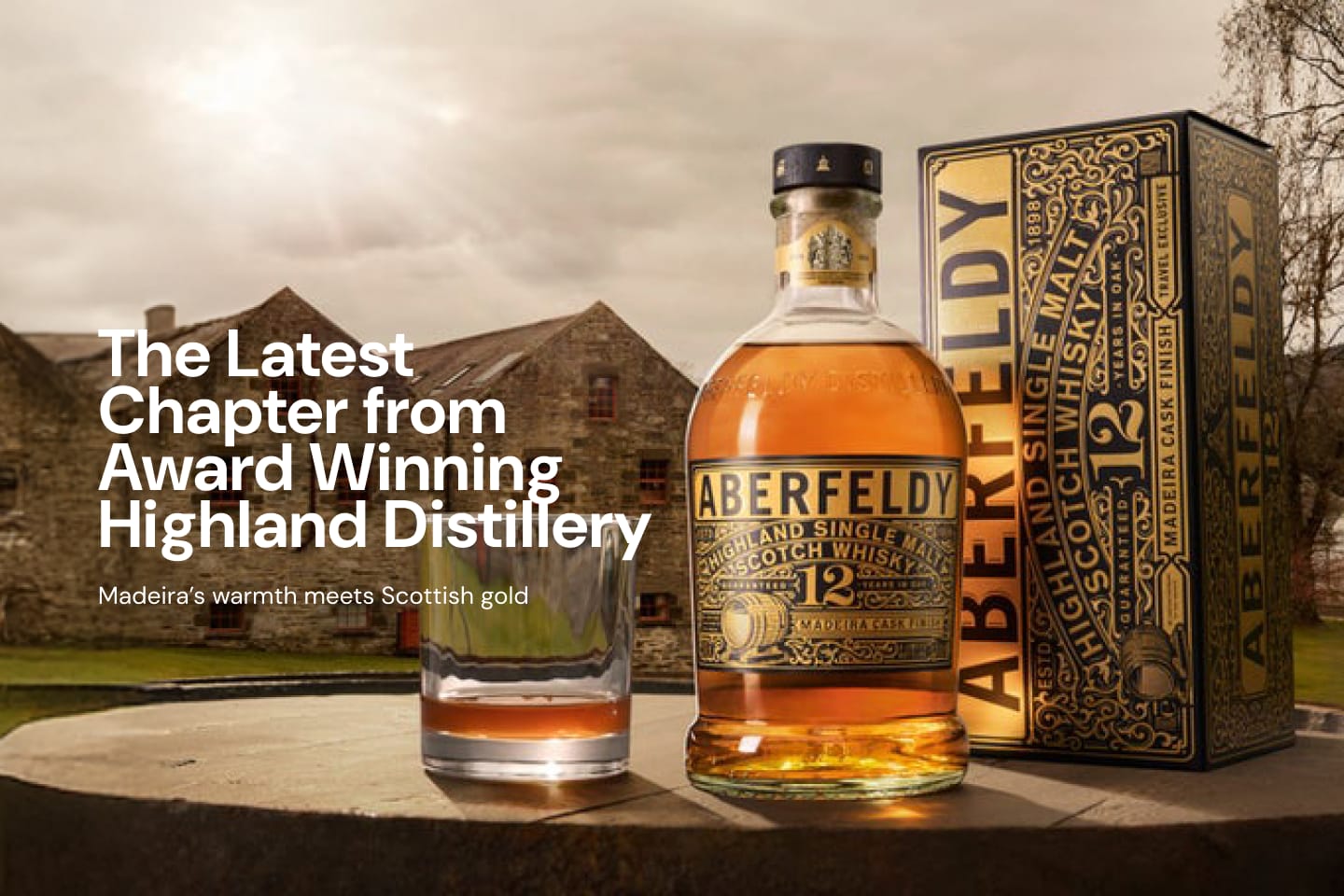 Aberfeldy 12 Year Old Madiera Cask Finish Single Malt 700mL