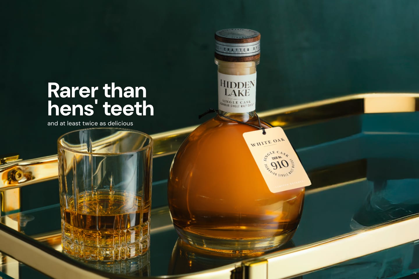 Hidden Lake Barrel No. 910 White Oak Cask Single Malt 700mL