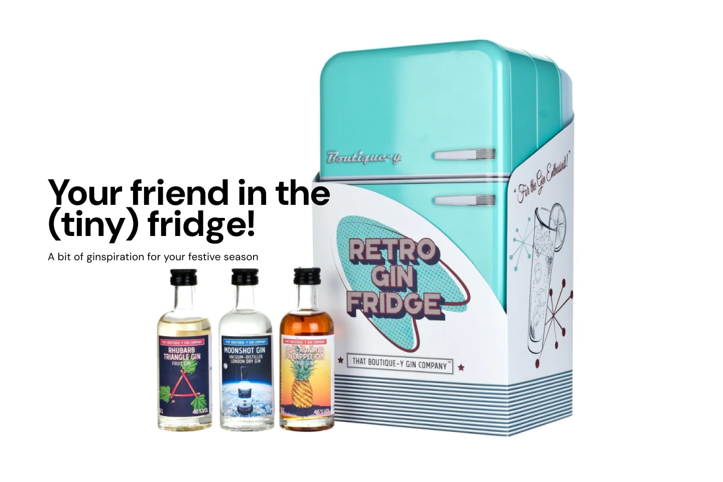 Boutique-y Gin Company Retro Fridge Gin 