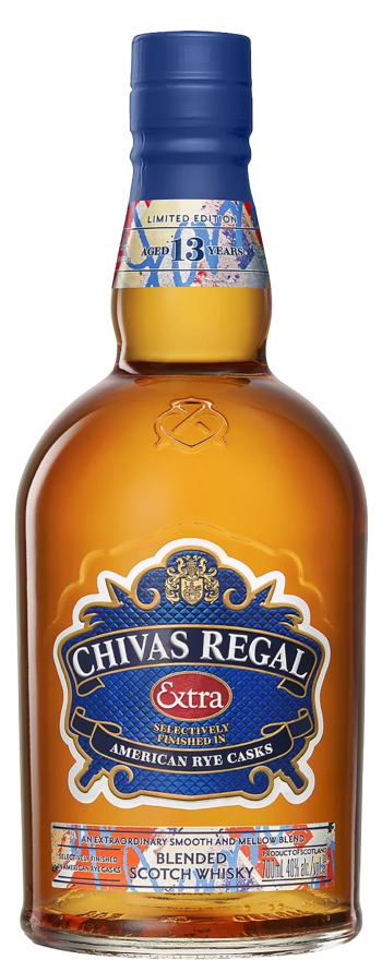 Chivas Regal Extra 13 Year Old American Rye Cask Blended Scotch Whisky 700mL