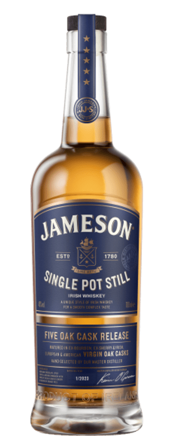 CLEARANCE: Jameson Single Pot Still Irish Whiskey 700mL