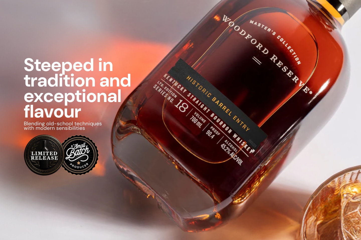 Woodford Reserve Master's Collection Historic Barrel Entry Bourbon Whiskey 700mL