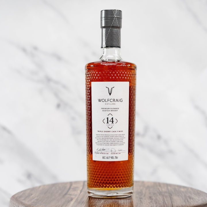 Wolfcraig 14 Year Old Triple Sherry Cask Finish Blended Scotch Whisky 700mL