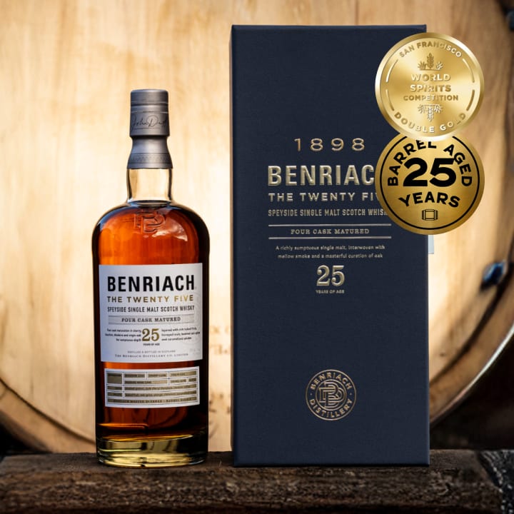 Benriach The Twenty Five Single Malt Scotch Whisky 700mL