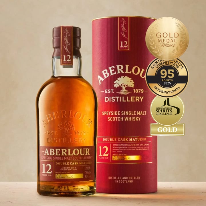 Aberlour 12 Year Old Double Cask Single Malt 700mL - Whisky