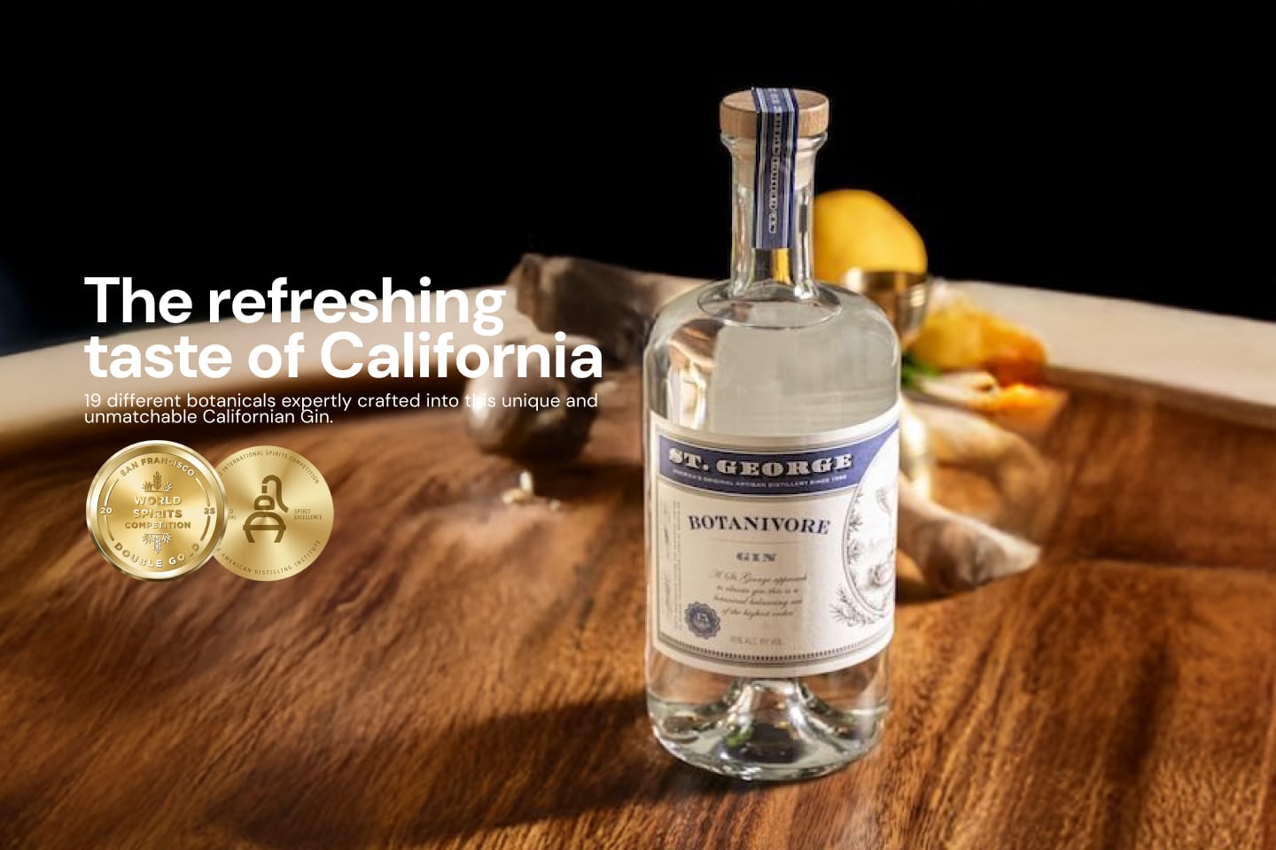 St. George Spirits Botanivore Gin 700mL