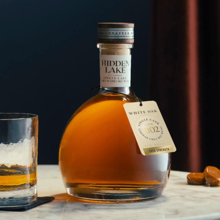 Hidden Lake No. 1102 White Oak Cask Single Malt 700mL
