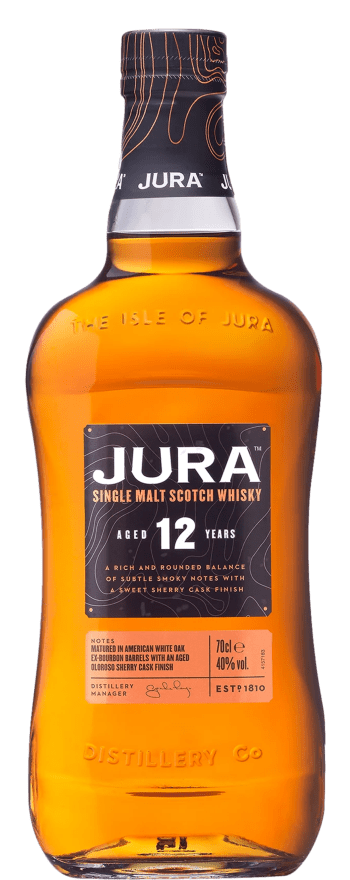 Jura 12 Year Old Single Malt Scotch Whisky 700mL