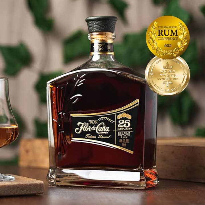 Flor de Caña 25 Year Old Rum 700mL
