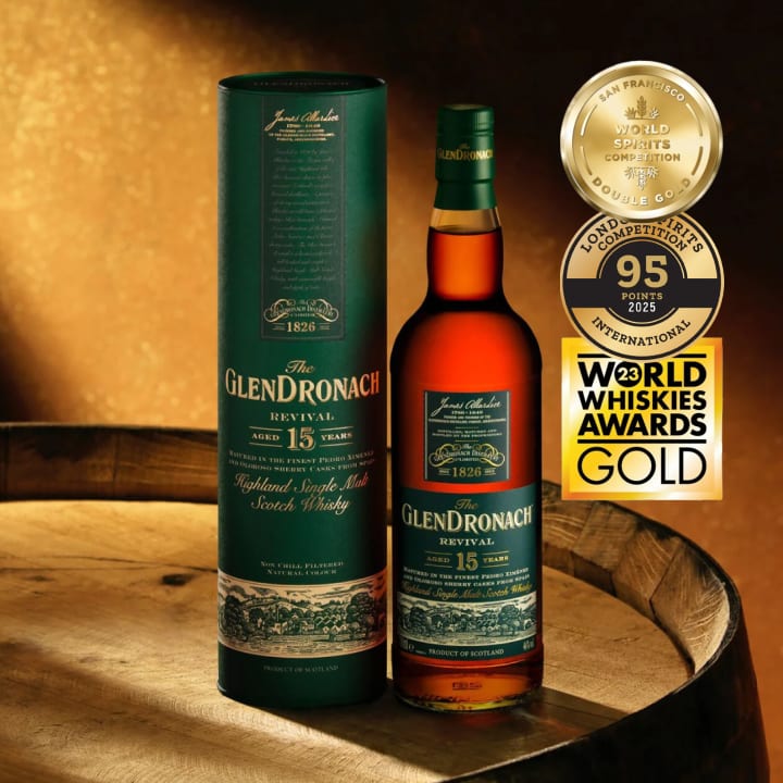 Glendronach 15 Year Old Single Malt Whisky