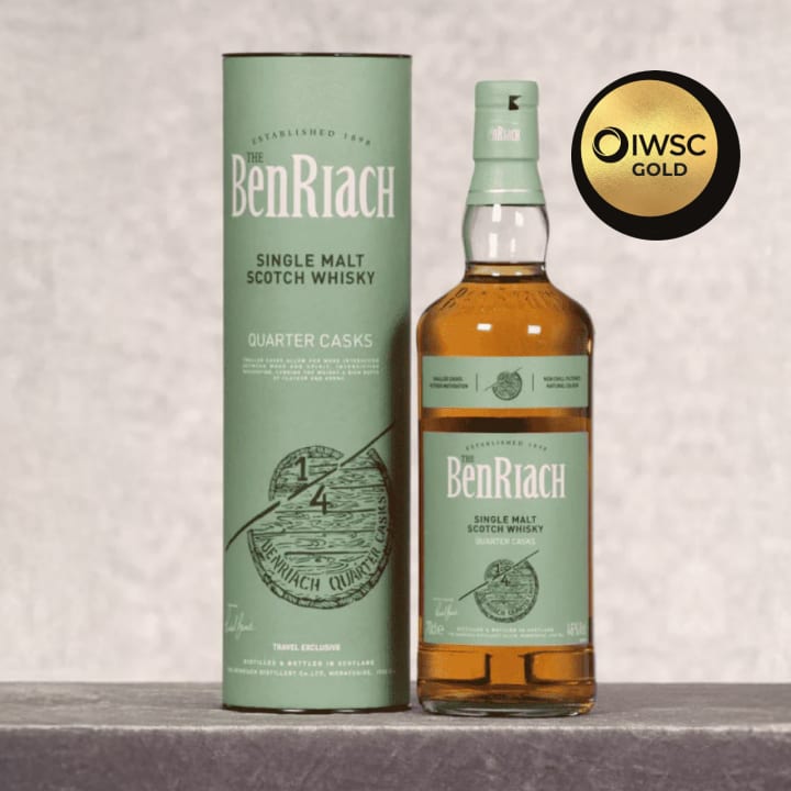 Benriach Quarter Cask Single Malt 700mL