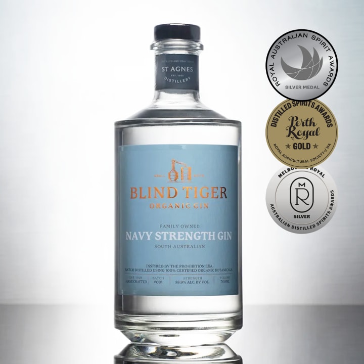 Blind Tiger Navy Strength Gin 700mL
