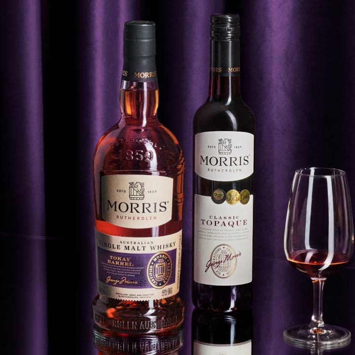 Morris Whisky Tokay Barrel & Topaque Fortified Bundle