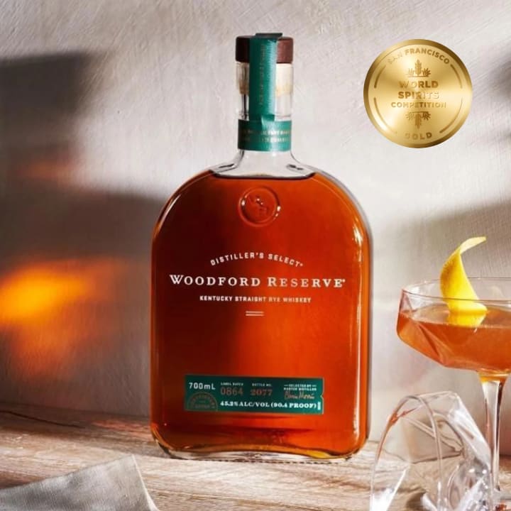 Woodford Reserve Kentucky Straight Rye Whiskey 700mL
