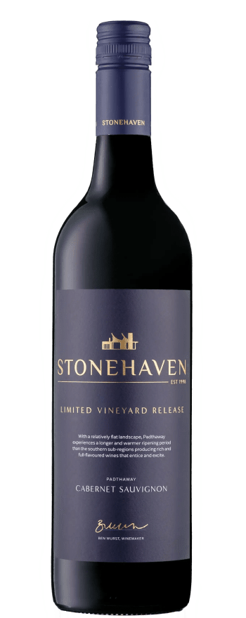 PRICE DROP: Stonehaven Limited Vineyard Release Coonawarra Cabernet Sauvignon 2020