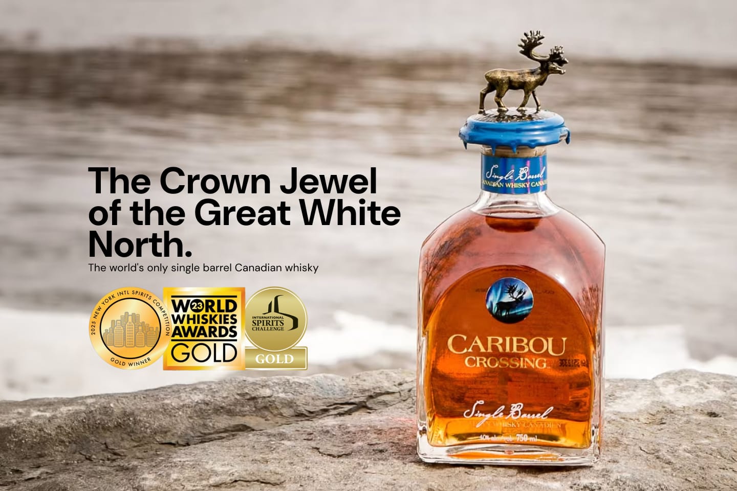 Caribou Crossing Single Barrel Canadian Whisky 700mL