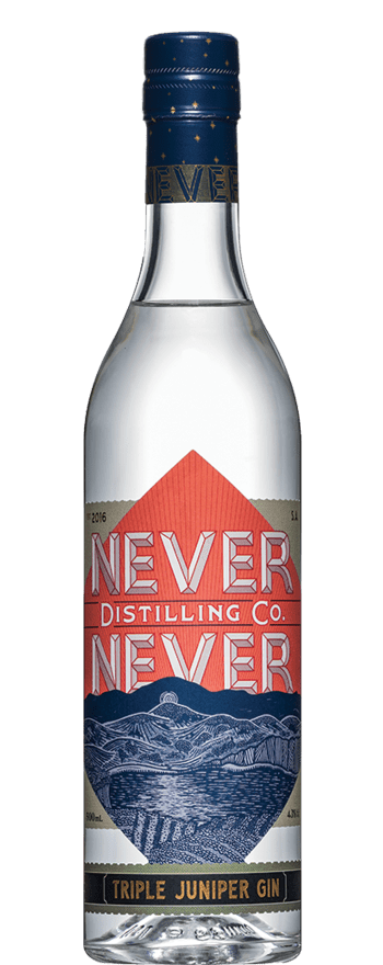 Never Never Triple Juniper Gin 500mL
