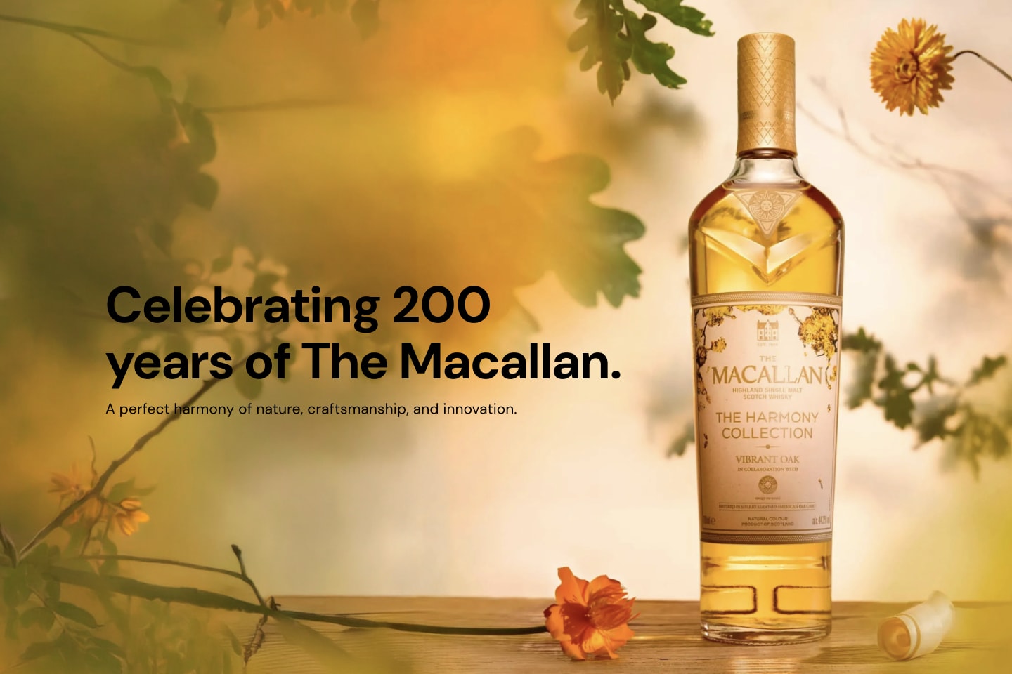 The Macallan Harmony 2024 Vibrant Oak Single Malt Scotch 700mL